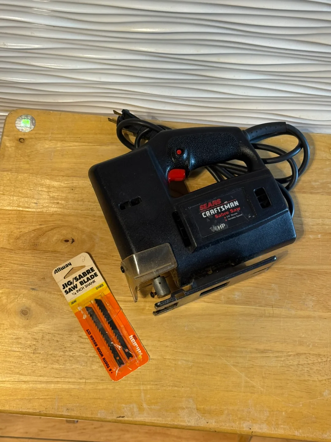 Sears Craftsman Sabre Grip Jig Saw 1/4 HP image indicator(2)