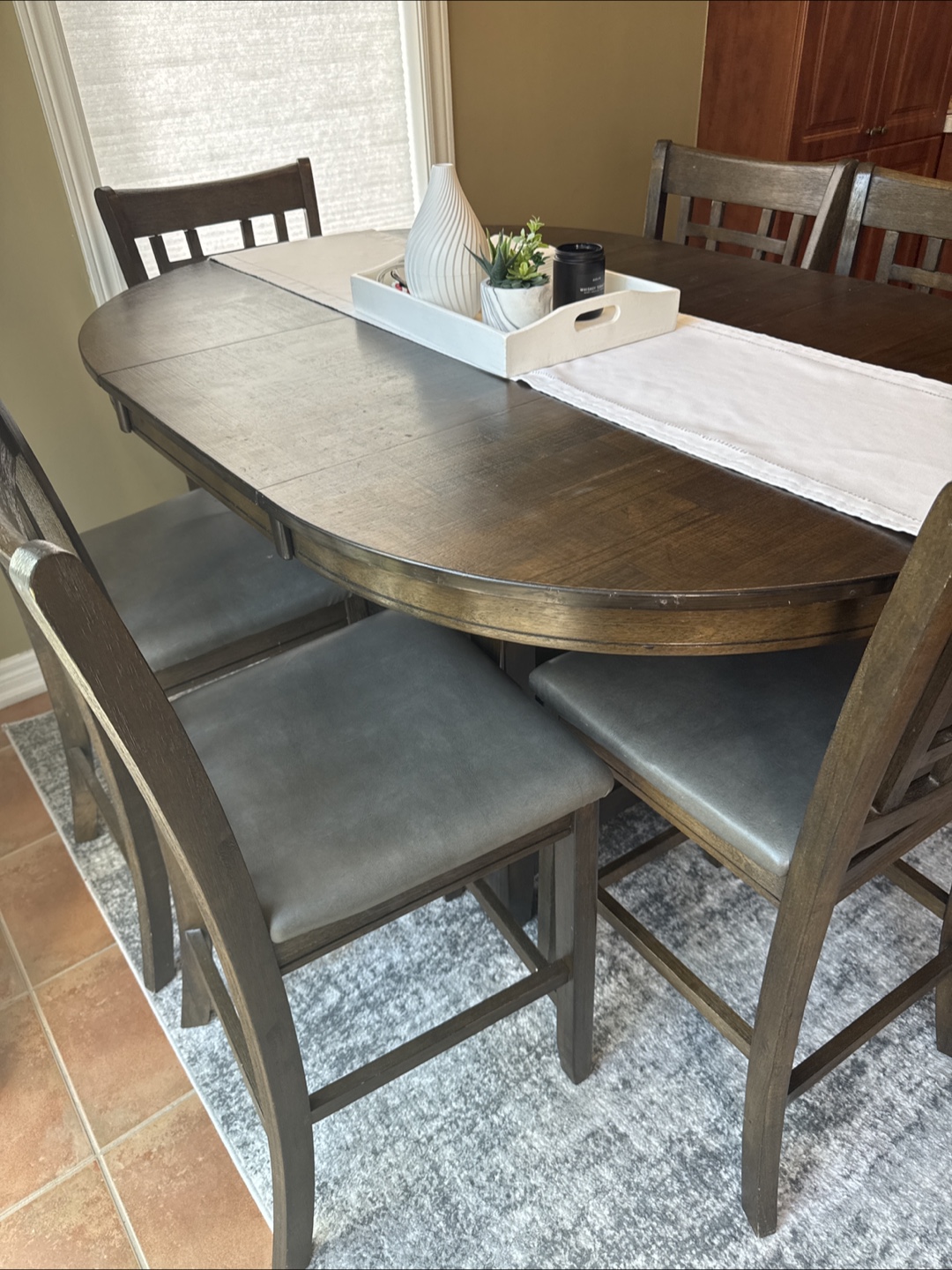 Dining Table with Six Chairs - photo 3