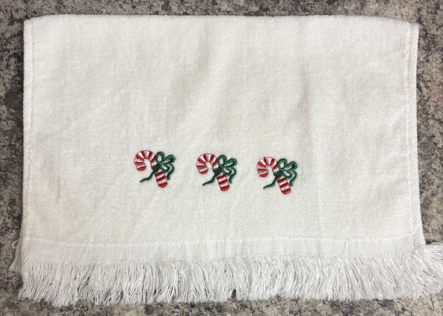 Christmas Embroidered Hand Towel Set