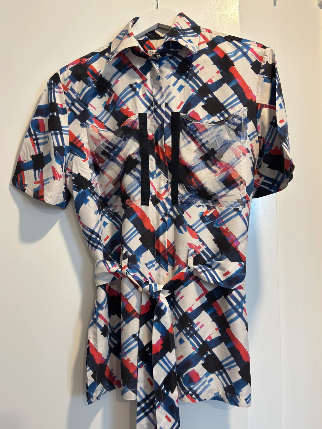 Chanel Multicolor Patterned Shirt - Size 38