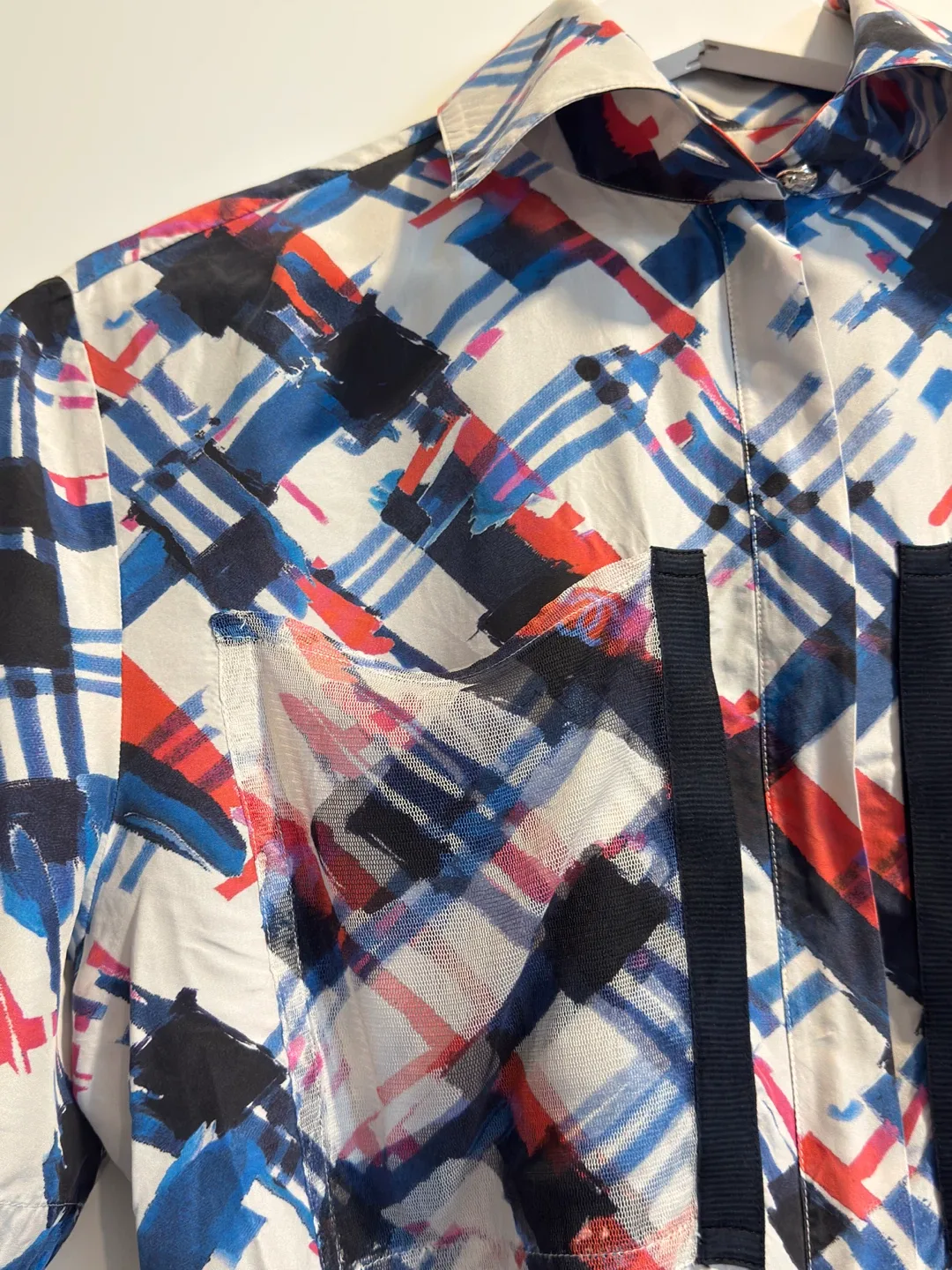Chanel Multicolor Patterned Shirt - Size 38 image indicator(2)