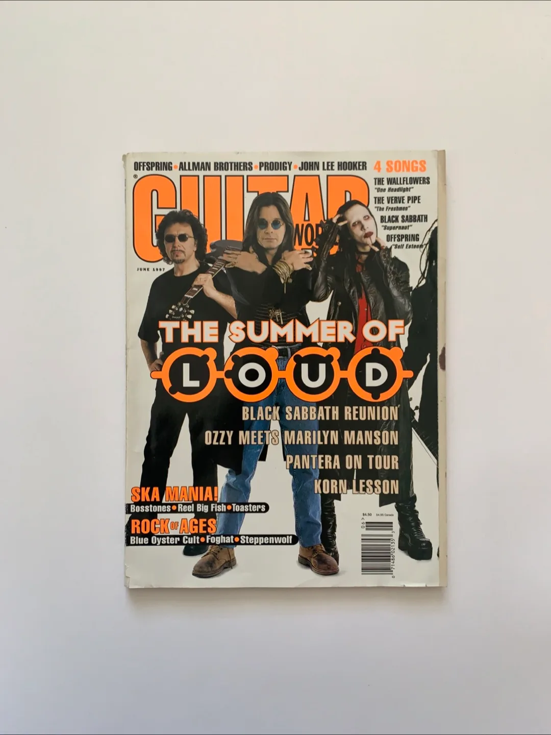 Guitar World Magazine June 1997 thumbnail