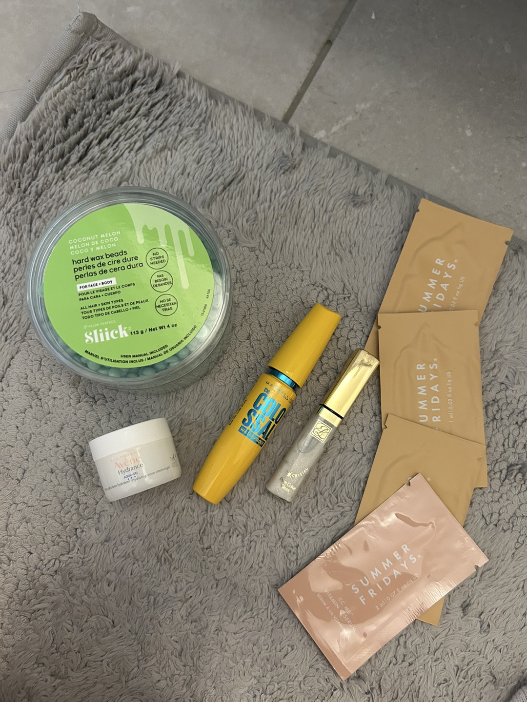 Sliick Coconut Melon Hard Wax Beads + Beauty Items