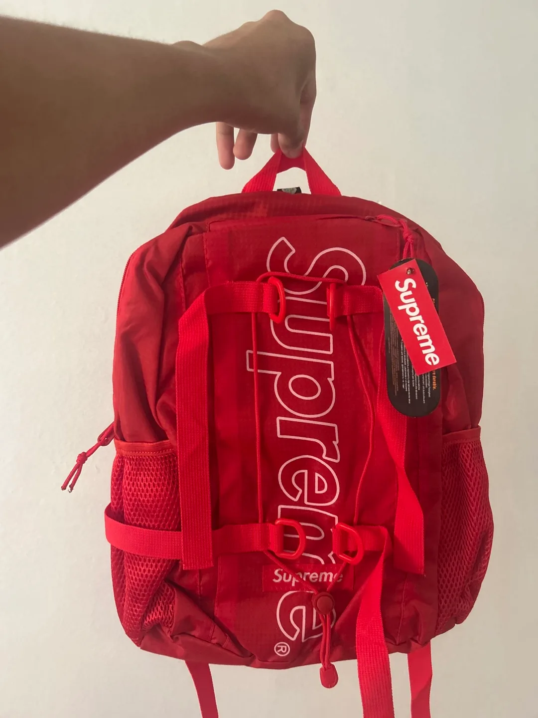 New Supreme Backpack Red image indicator(4)