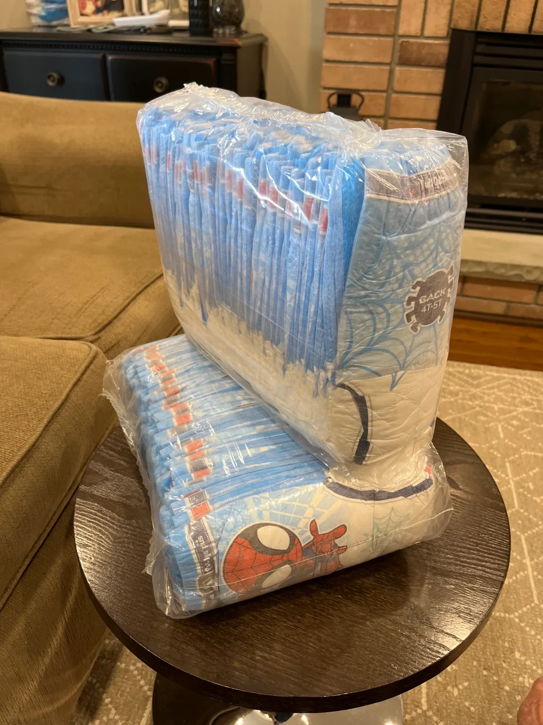 Pull-Ups Plus Spiderman 4T-5T pull up Diapers image indicator(2)