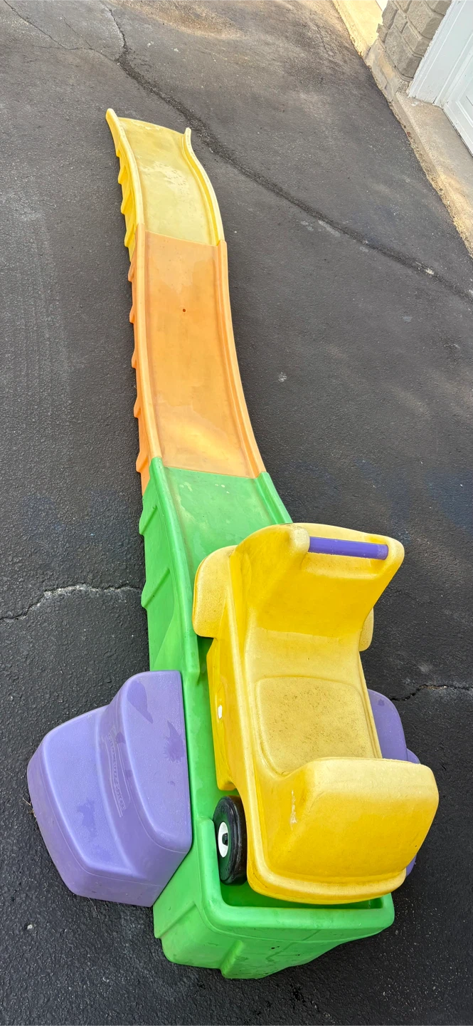 Straight Shot Roller Coaster Kids Outdoor Toy