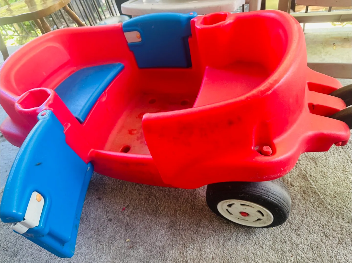 Little Tikes Red & Blue Wagon thumbnail