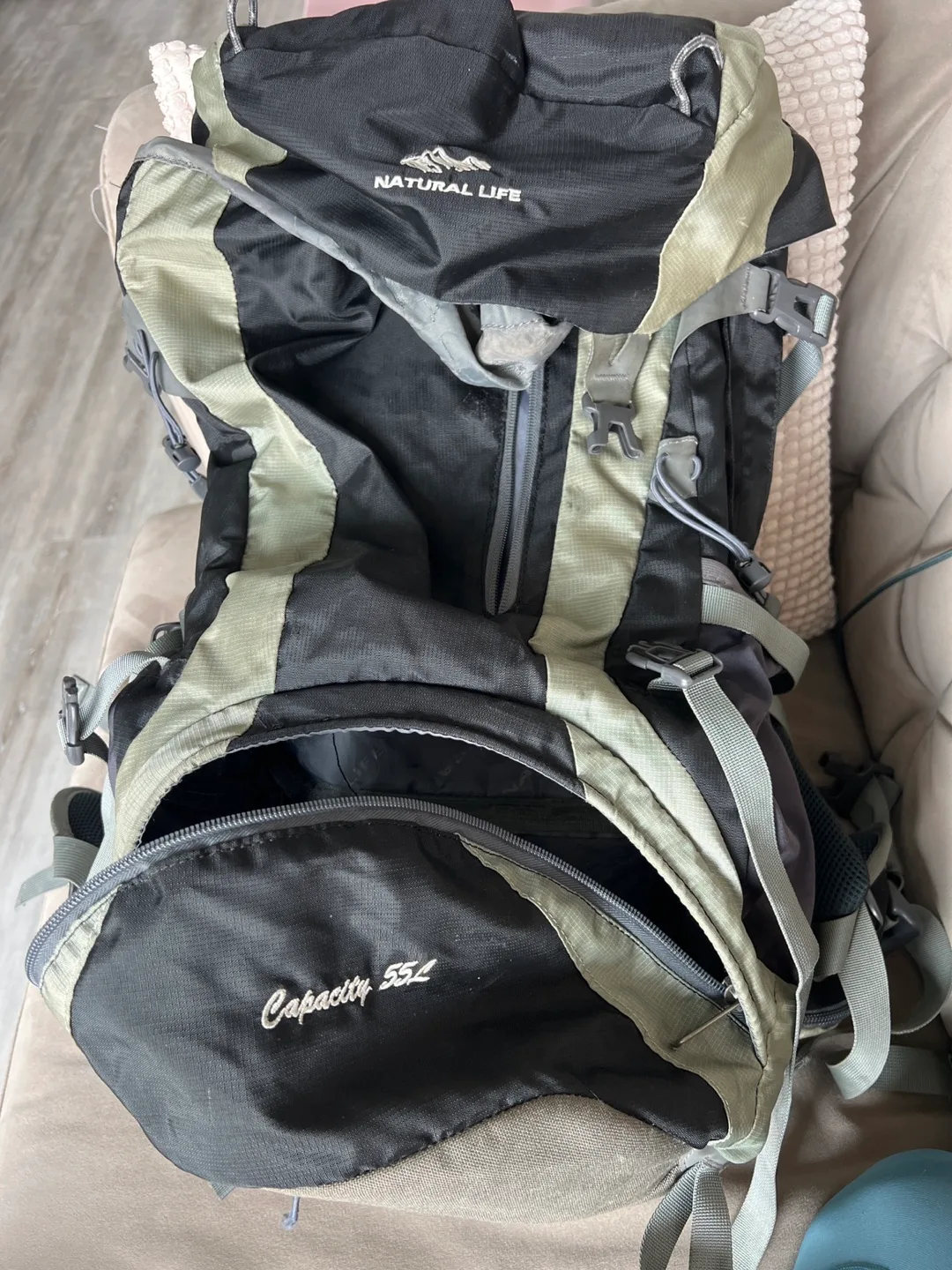 Natural Life 55L Hiking Backpack thumbnail