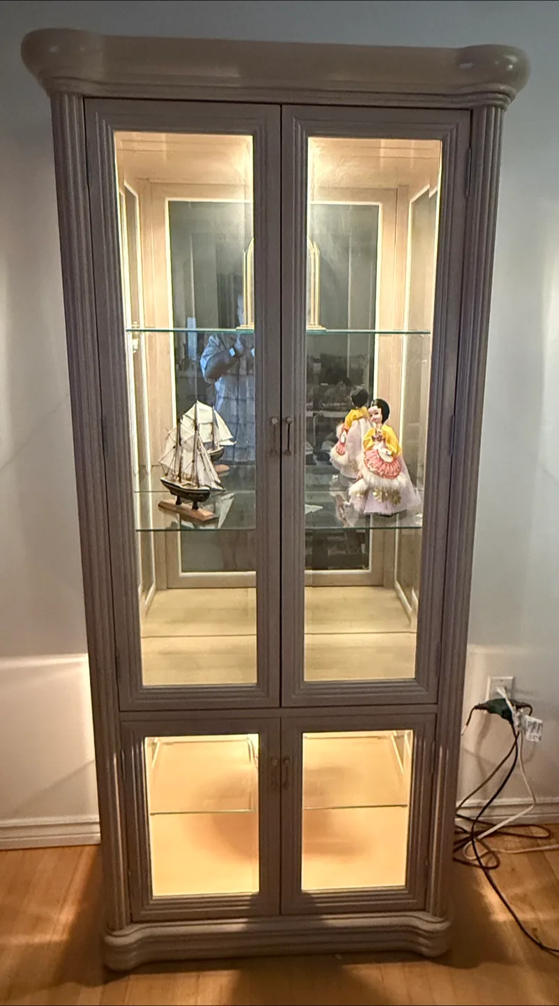 Display Cabinet with Glass Doors image indicator(3)