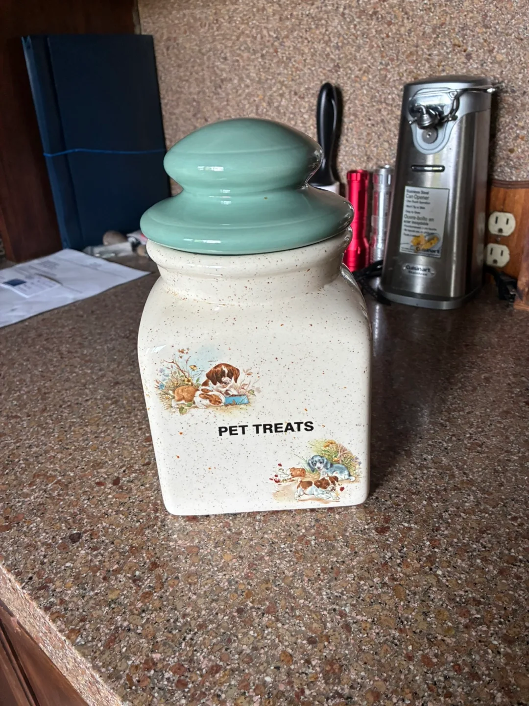Pet Treats Jar with Lid thumbnail