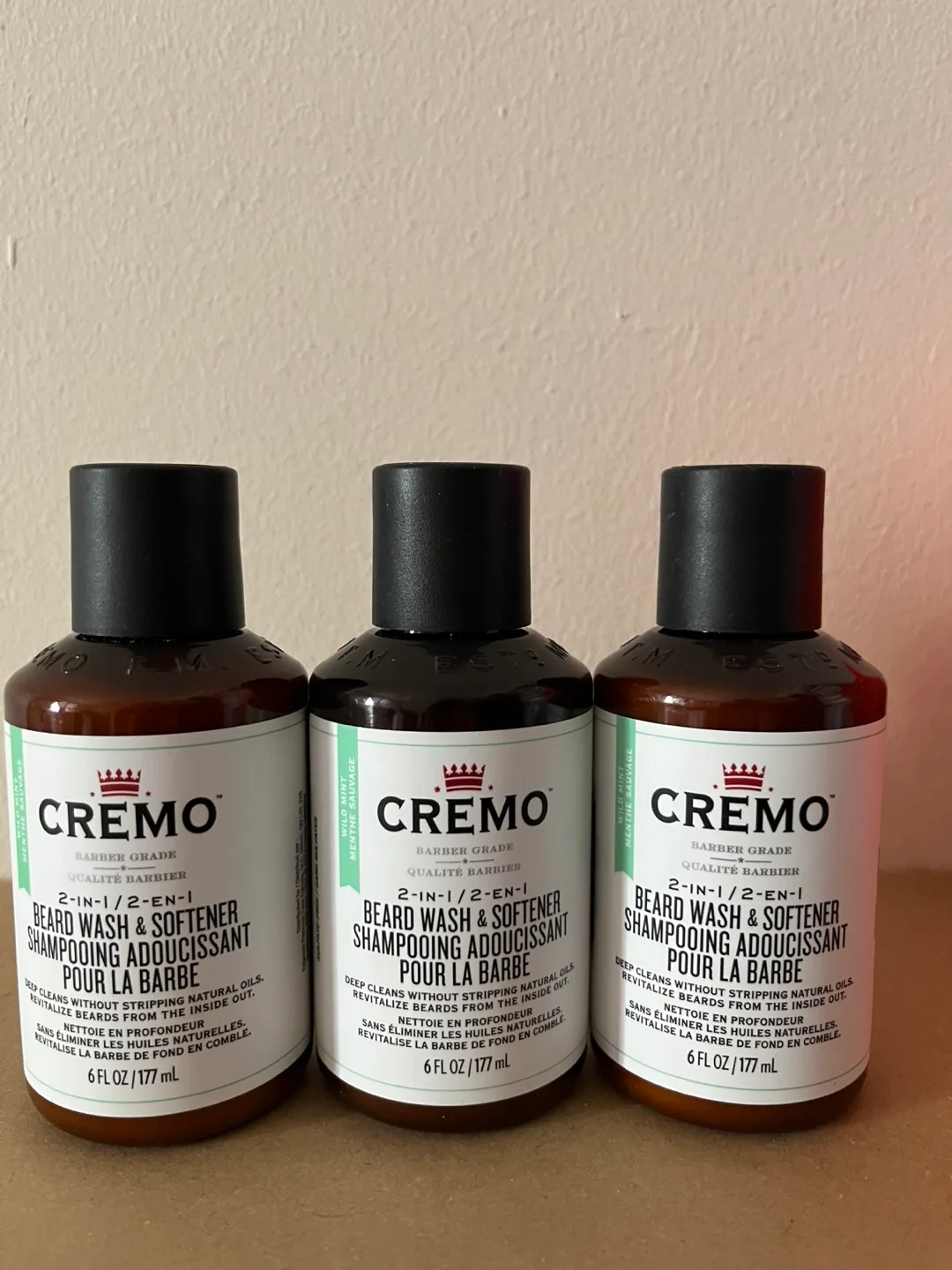 Cremo 2-in-1 Beard Wash & Softener each thumbnail