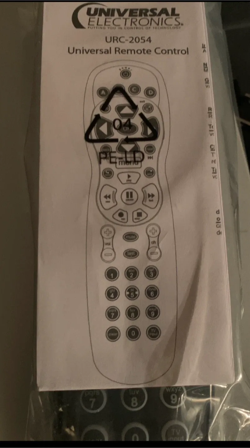 Universal URC-2054 Remote Control 🥕 thumbnail