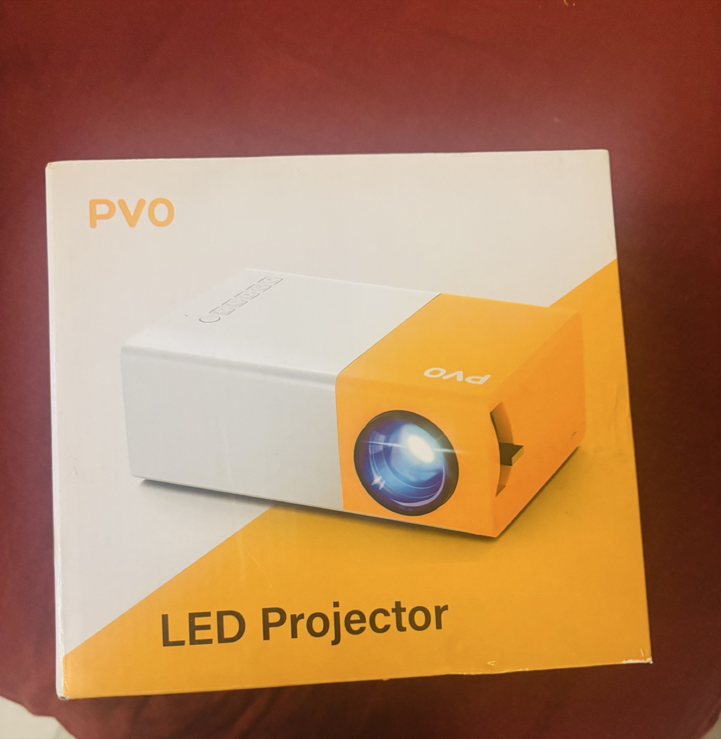 PVO LED Projector - Portable Home Theater