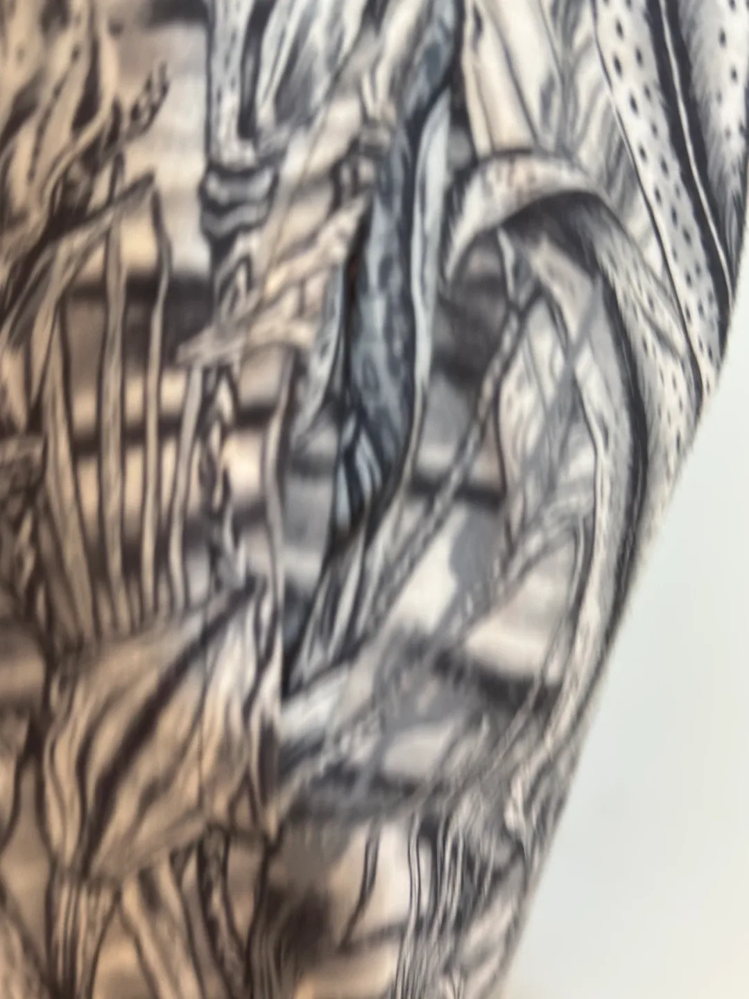 Adidas Black & White Floral T-Shirt skirt image indicator(2)