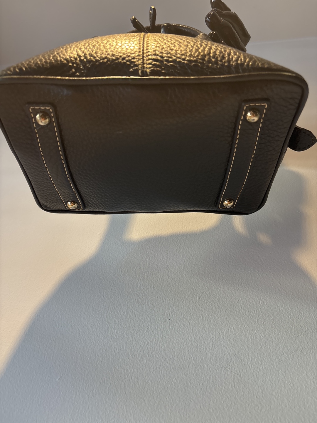 Dooney & Bourke Black Leather Dome Satchel - photo 3
