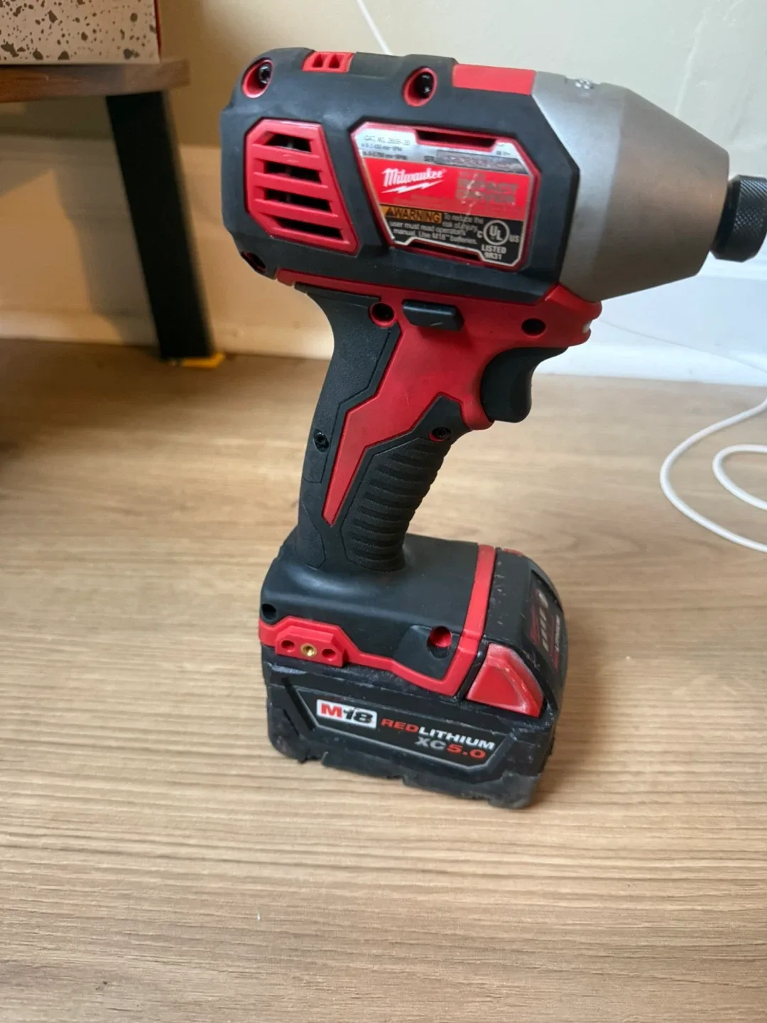 Milwaukee driver with battery thumbnail