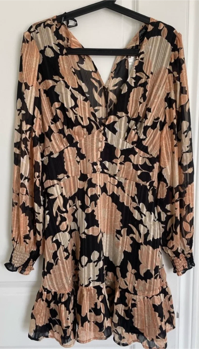 ASTR the Label Floral Mini Dress thumbnail