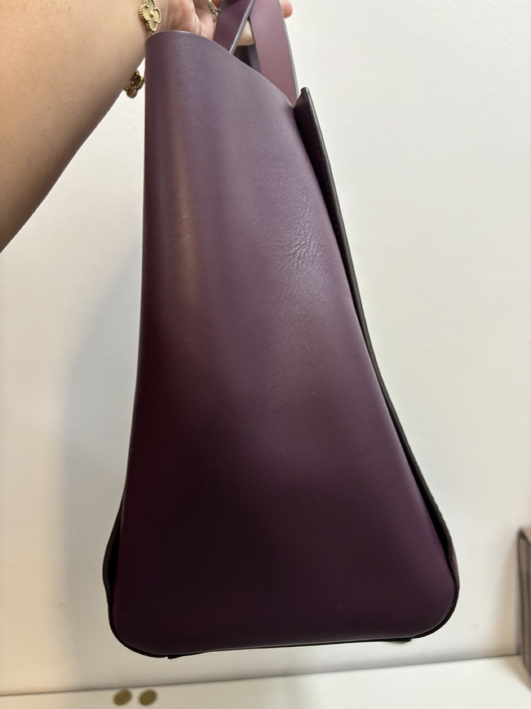 Kate Spade Purple Leather Tote Bag - photo 3