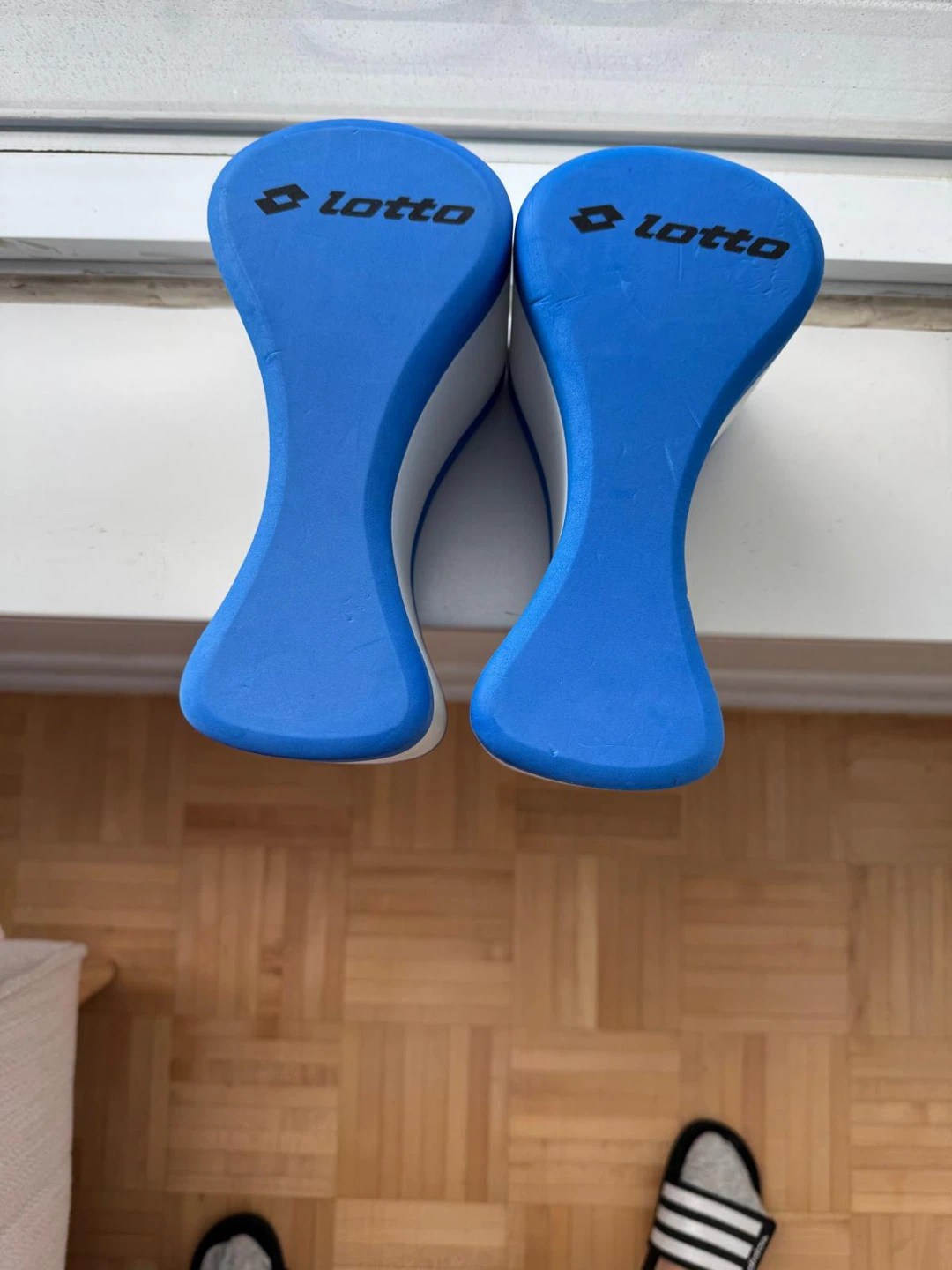Lotto Kickboard Pull Buoy - Blue & White - photo 2