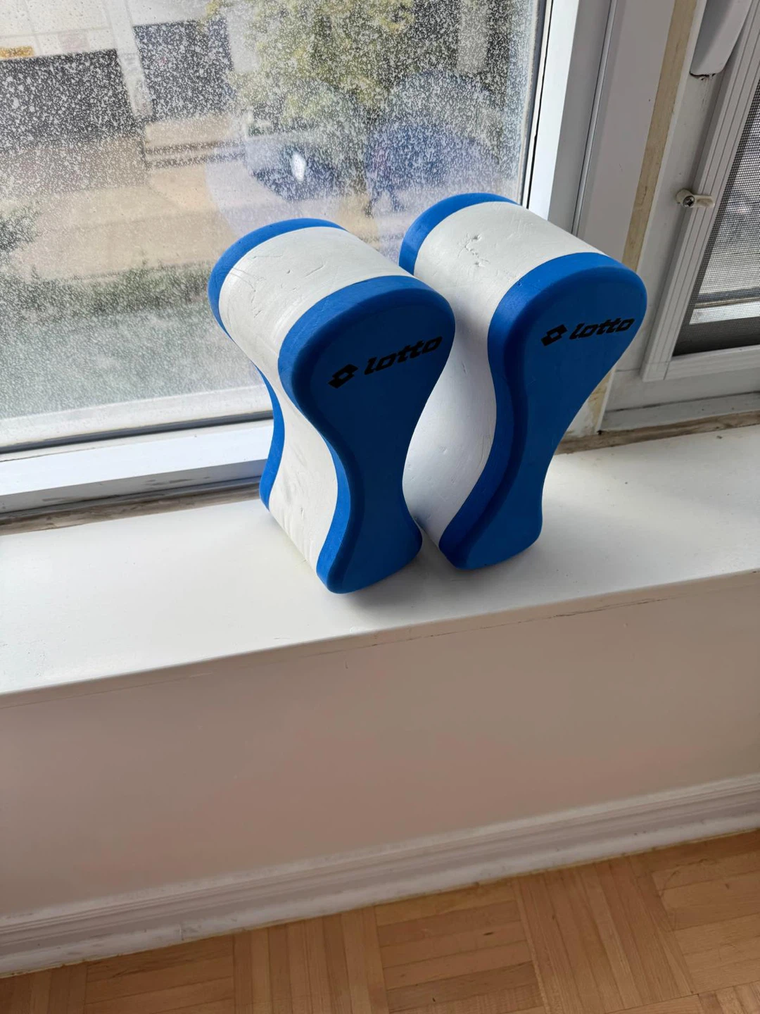 Lotto Kickboard Pull Buoy - Blue & White - photo 3