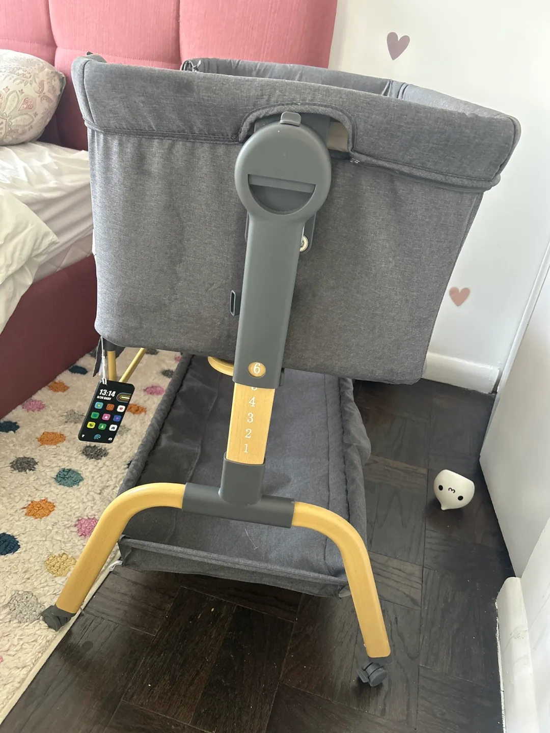 Angelbliss Baby Bassinet + bottles sterilizer image indicator(2)