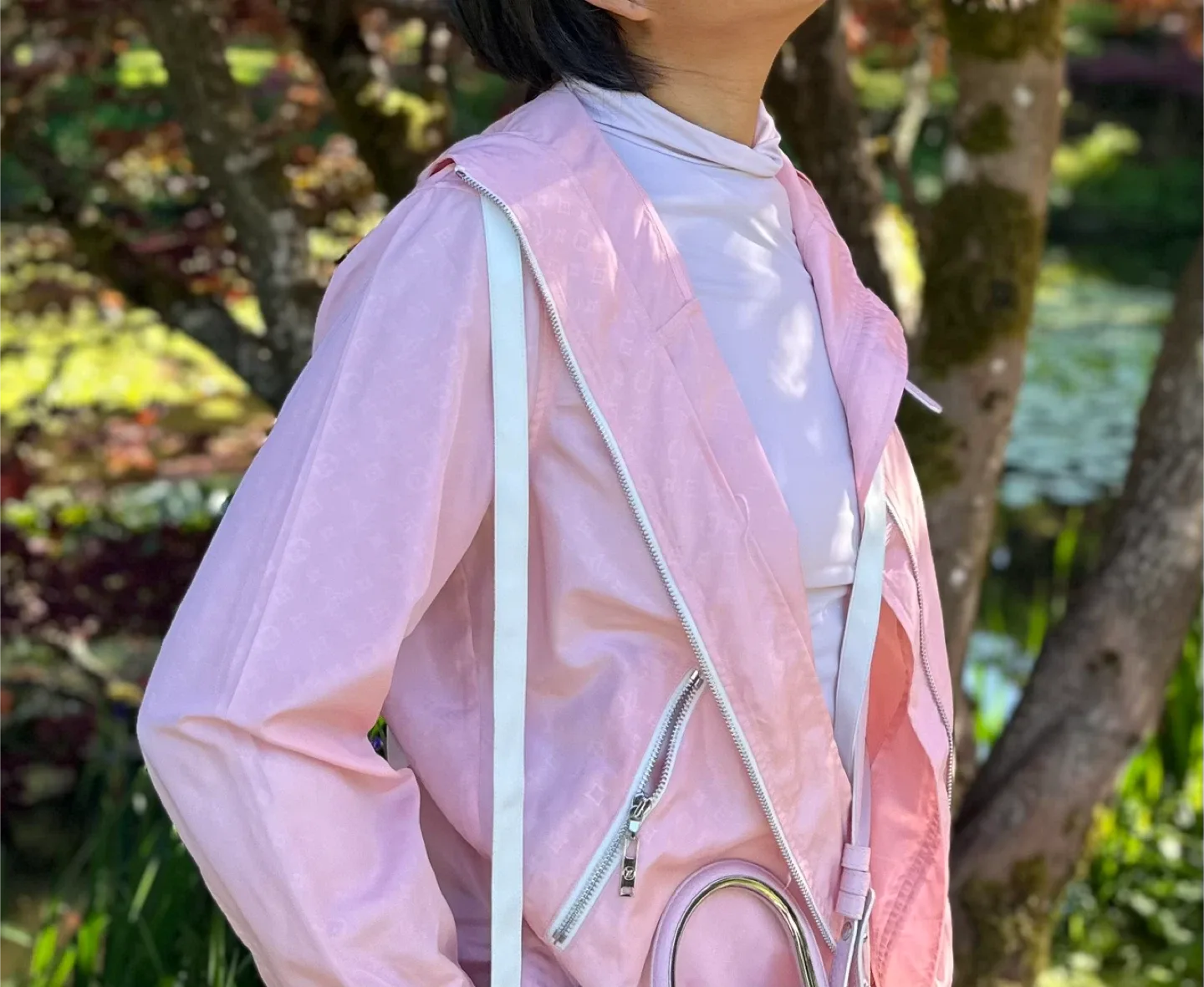 Louis Vuitton Pink Monogram Windbreaker thumbnail