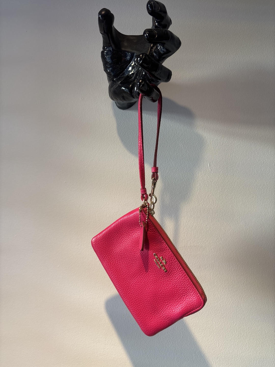 Coach Wristlet - Hot Pink