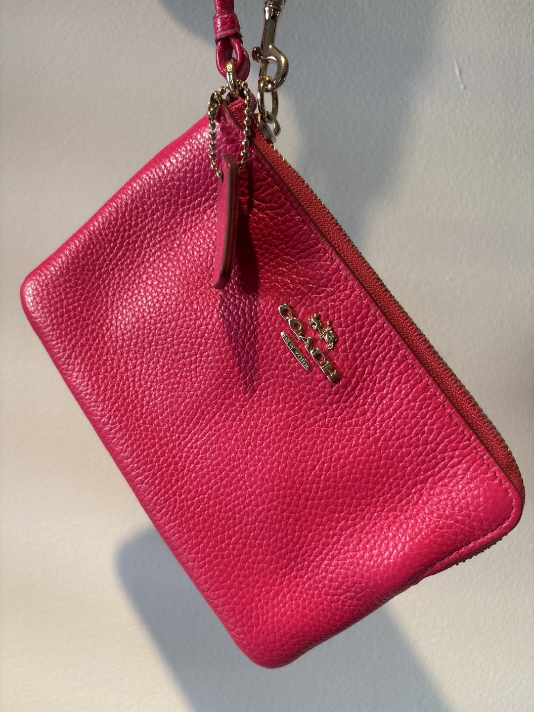 Coach Wristlet - Hot Pink - photo 2