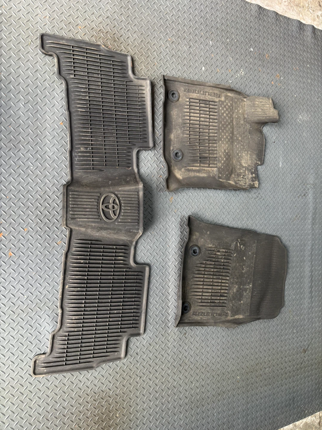 Toyota 4Runner winter mats
