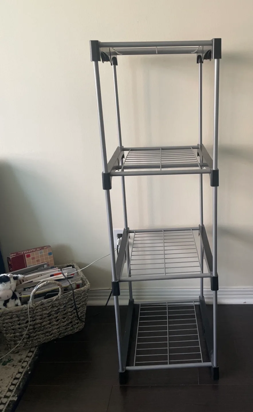 4-Tier Wire Shelving Unit thumbnail