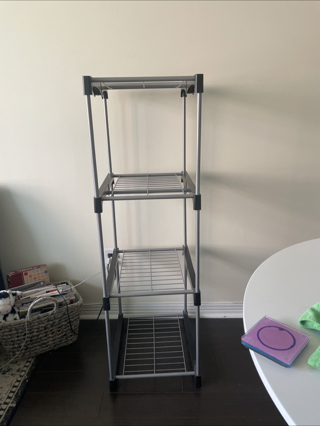 4-Tier Wire Shelving Unit - photo 2