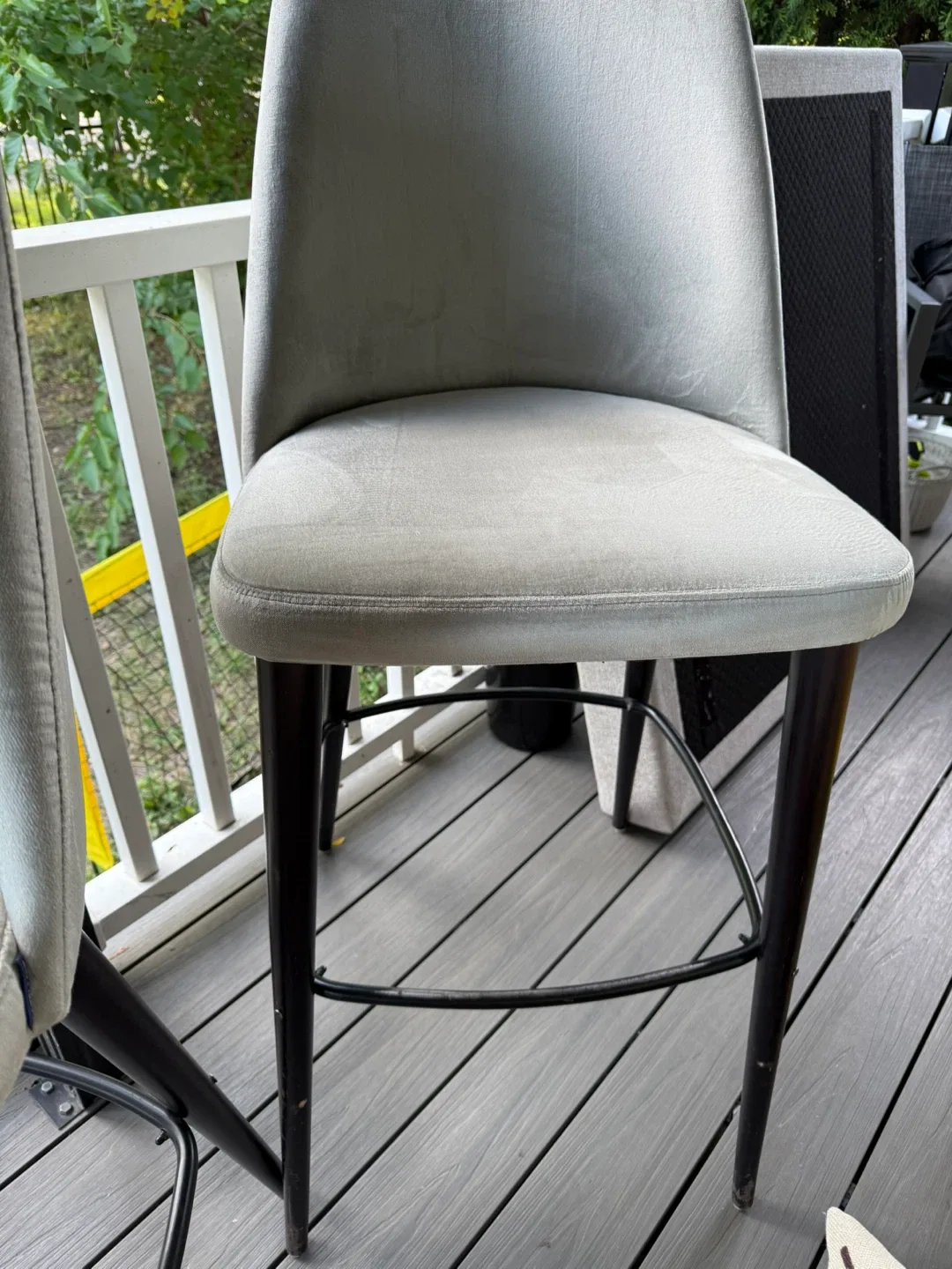 Grey Counter Height Stools