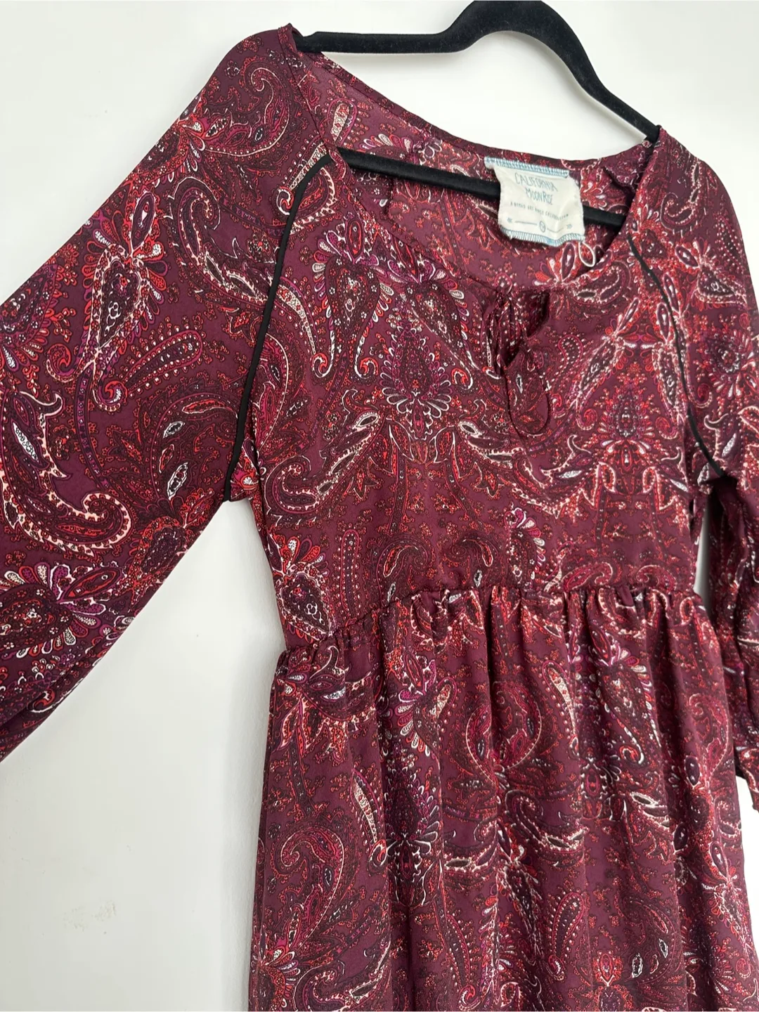 California Moonrise Paisley Dress image indicator(2)