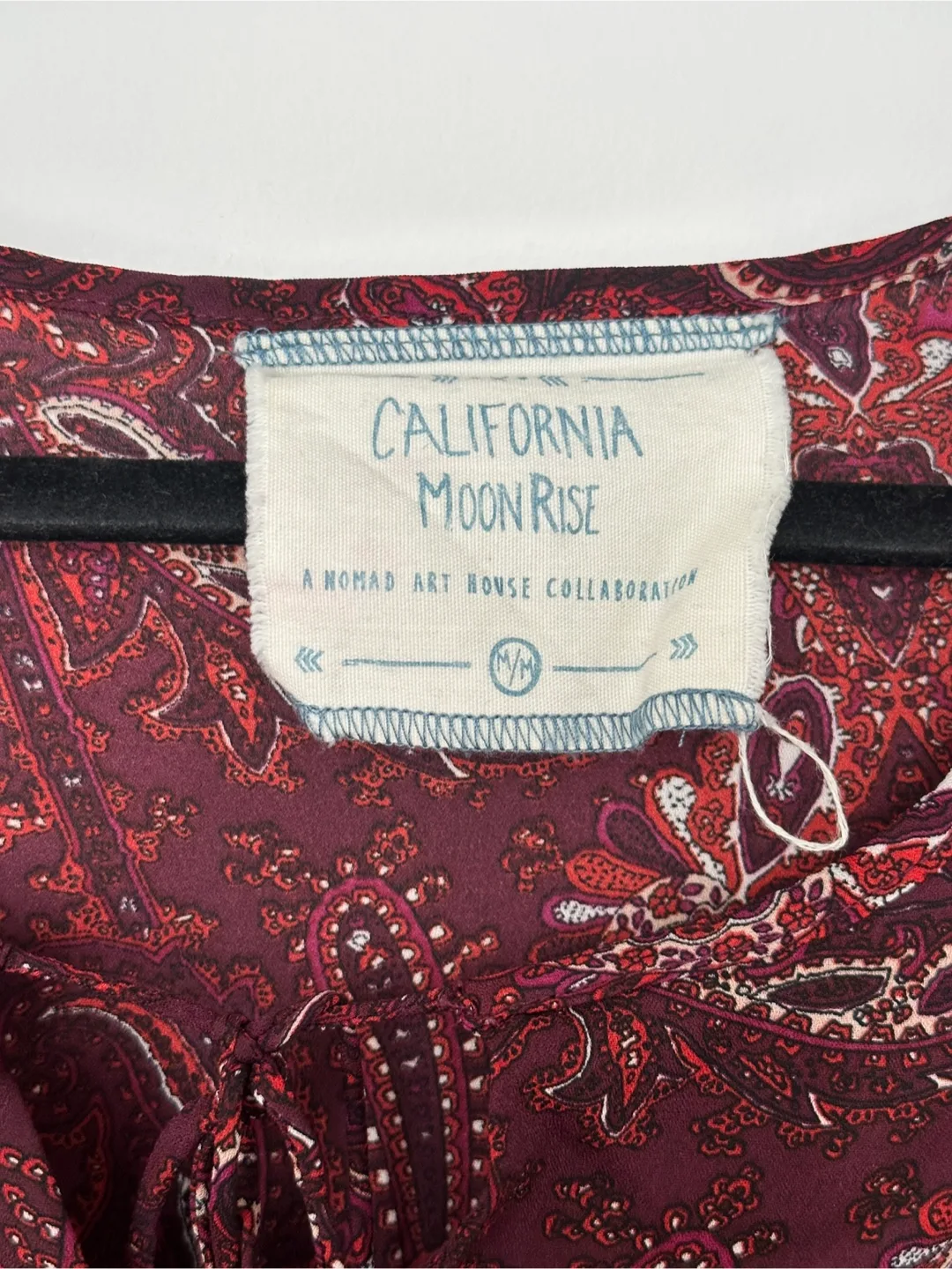 California Moonrise Paisley Dress image indicator(3)