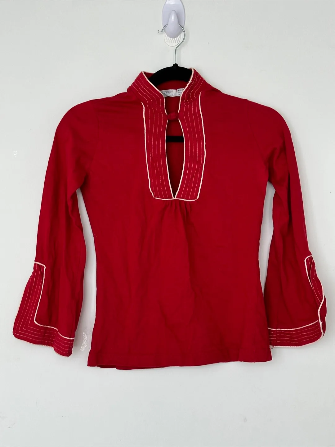 Red Long Sleeve Top thumbnail