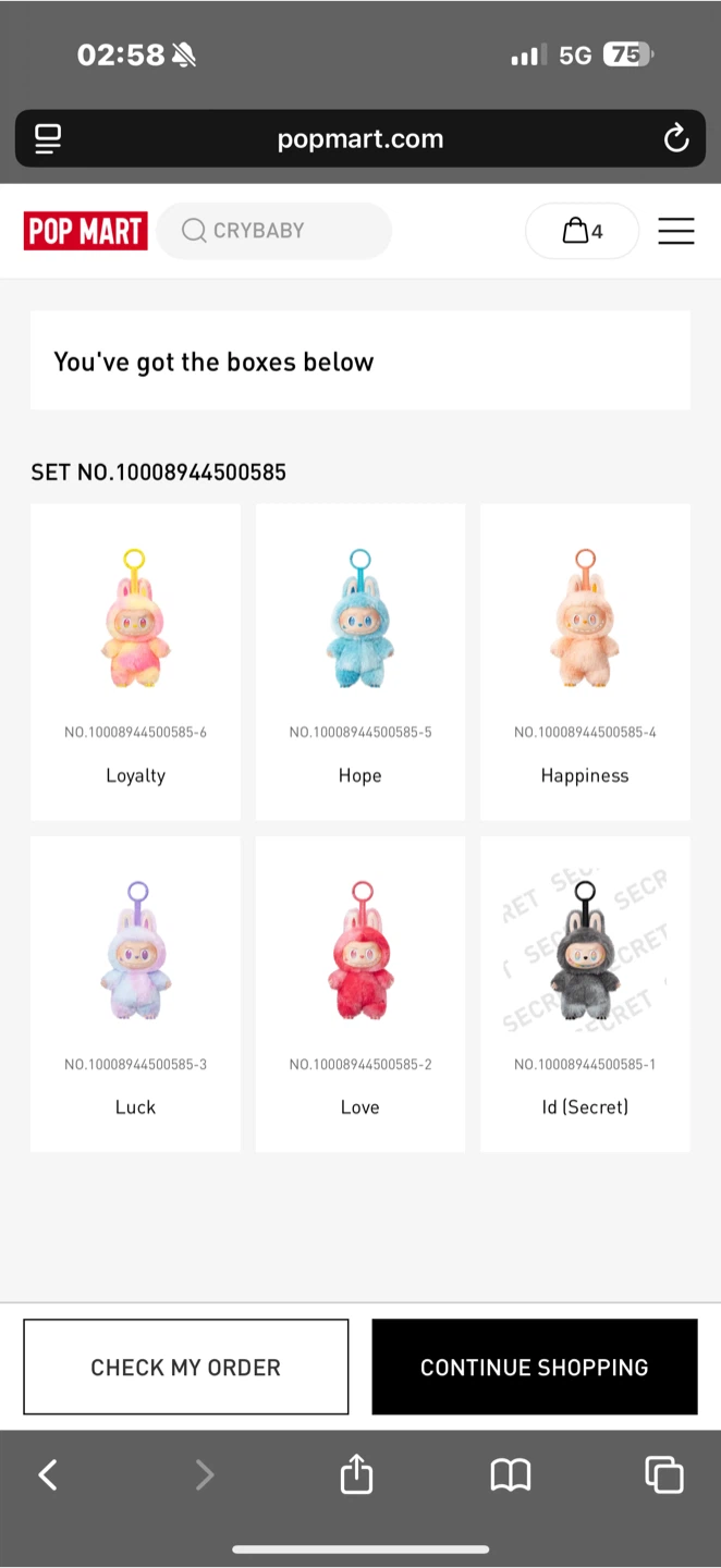 Pop Mart big into energy  - Id (Secret) - photo 2