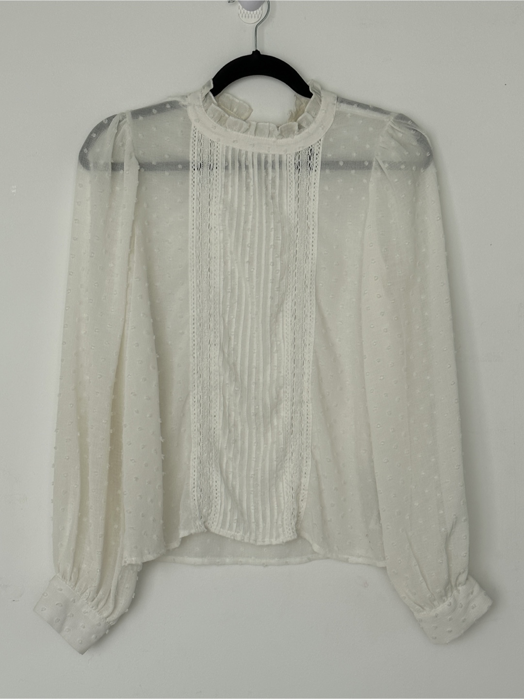 White Long Sleeve Blouse