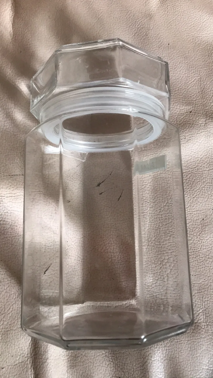 Glass Jar with Lid thumbnail
