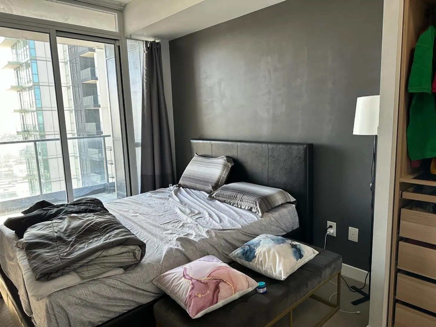 IKEA QUEEN BED FRAME ONLY- selling on 12 September thumbnail