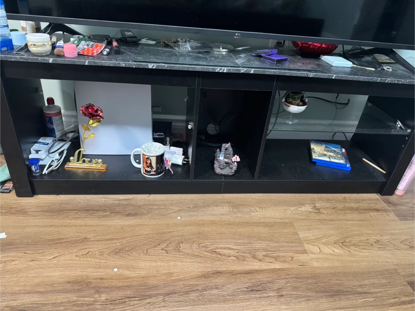 Black TV Stand thumbnail
