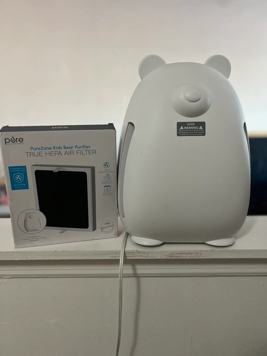 Pure Enrichment PureZone Kids Bear Air Purifier thumbnail