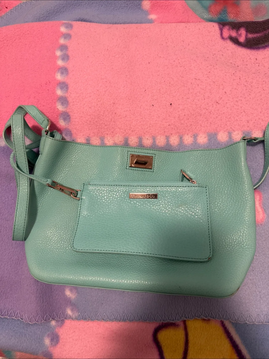 Tiffany & Co. Leather Handbag - Mint Green image indicator(3)