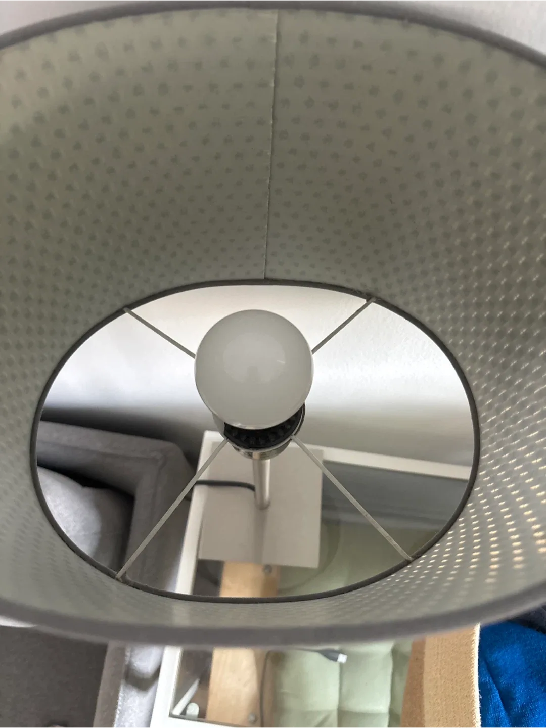 IKEA Grey Table Lamp 🥕 image indicator(2)