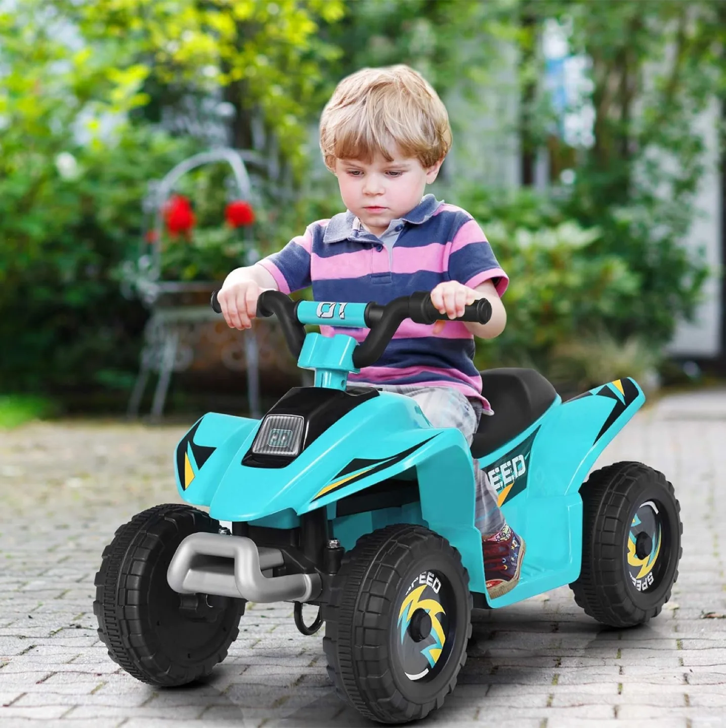 Kids Ride-On ATV - Blue image indicator(2)