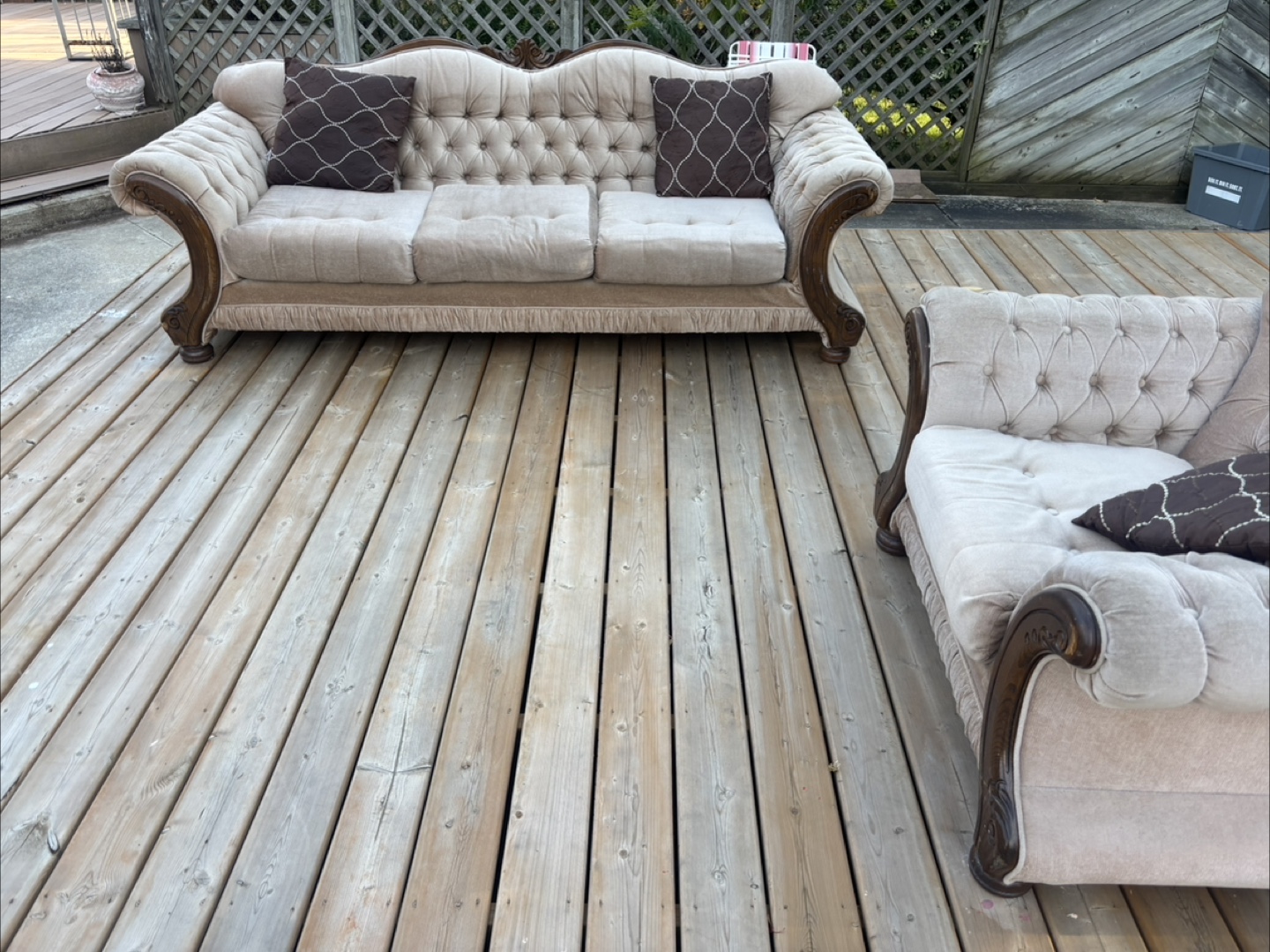 Vintage Style Sofa and Armchair Set - photo 4