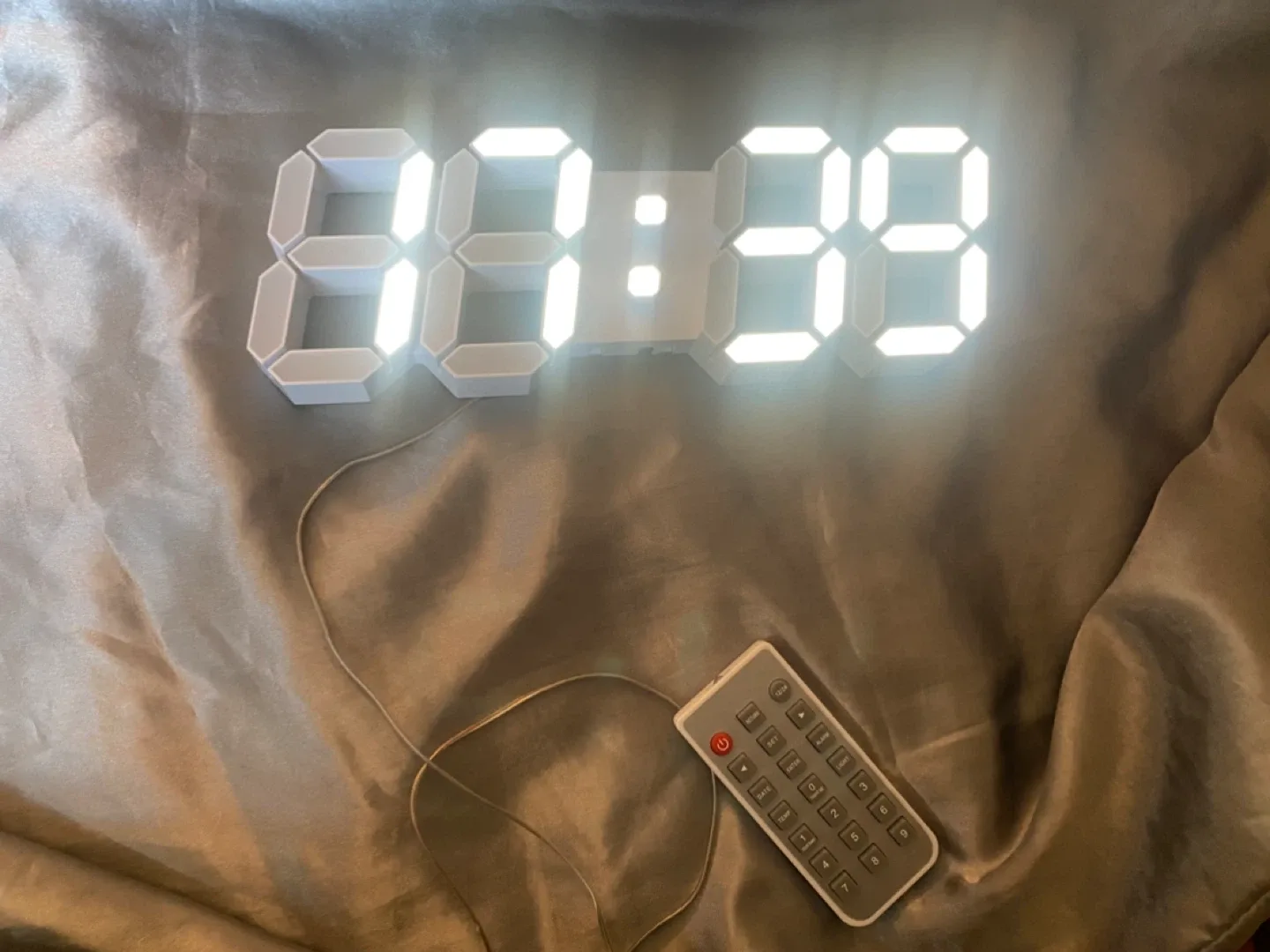 3D LED Digital Desk Alarm Clock thumbnail