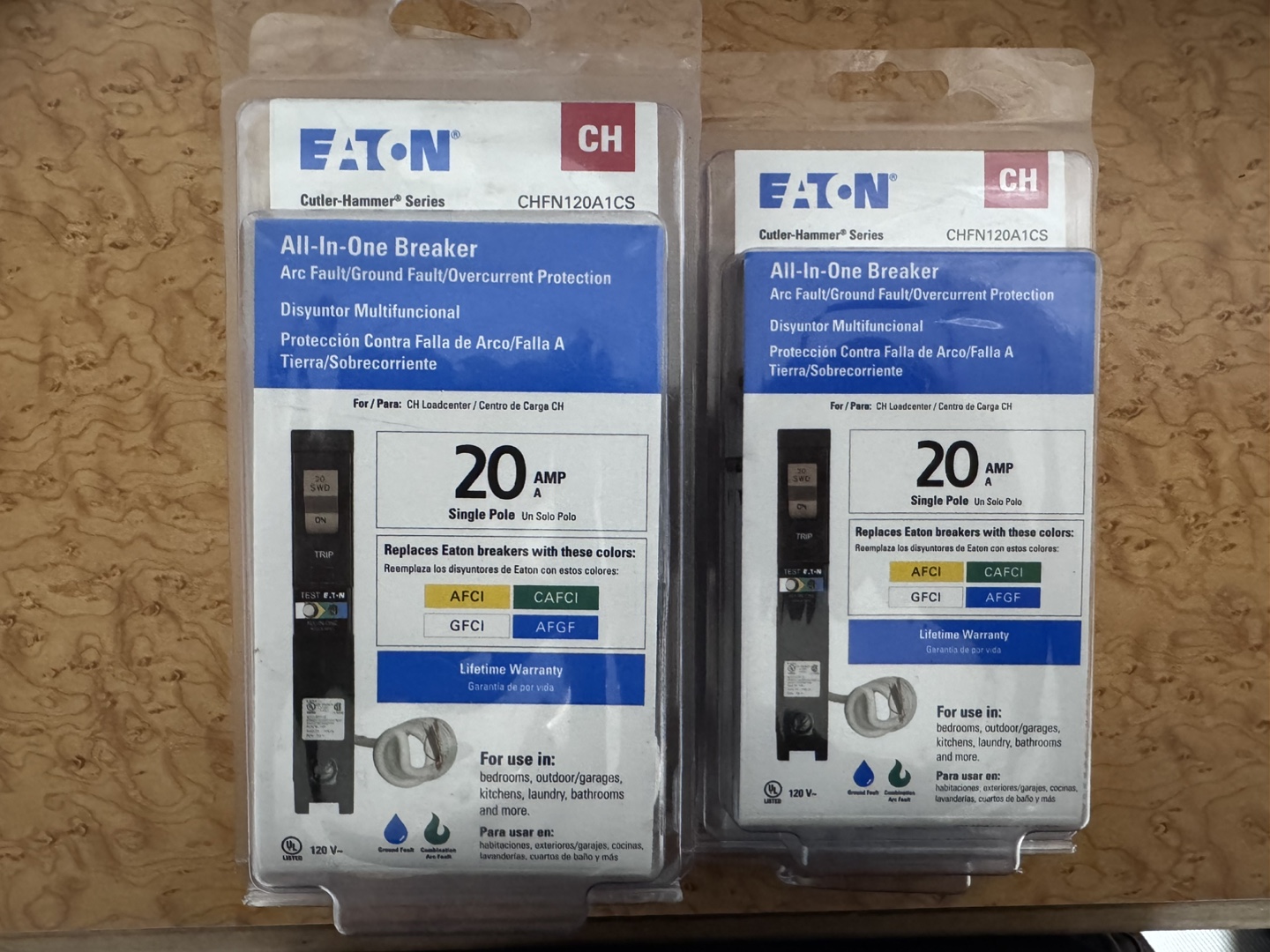 Eaton Cutler-Hammer All-In-One 20 AMP Breaker