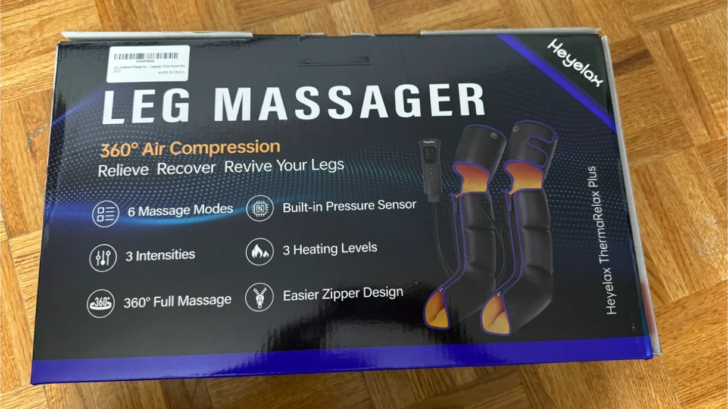 Heyelax Leg Massager - 360° Air Compression thumbnail