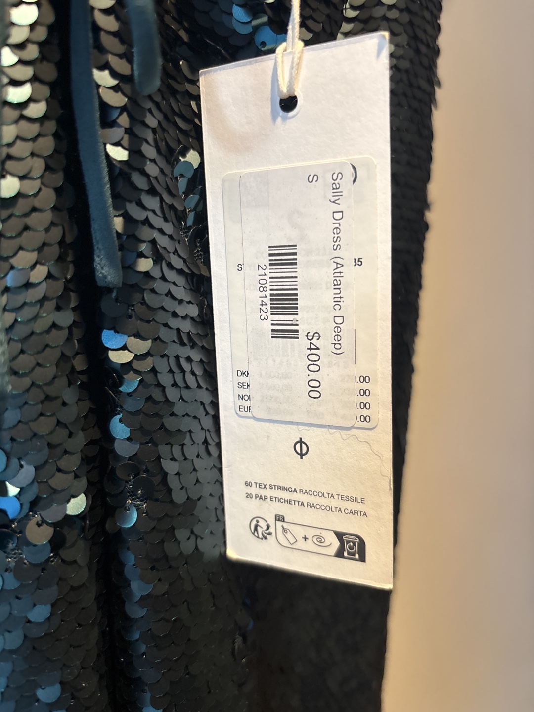 Samsøe Samsøe Sally Dress (Atlantic Deep) - Size S - photo 4