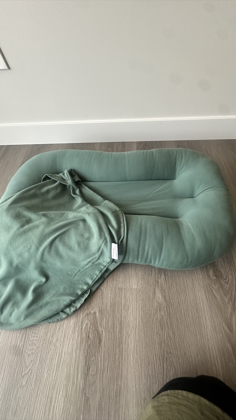 Snuggle Me Organic Infant Lounger, Sage